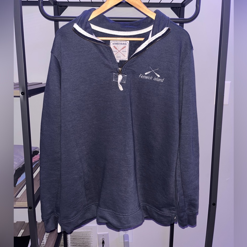 Oversized 1/4 zip